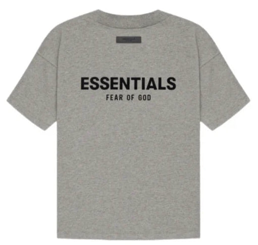 ESSENTlALS TEE "DARK OATMEAL"