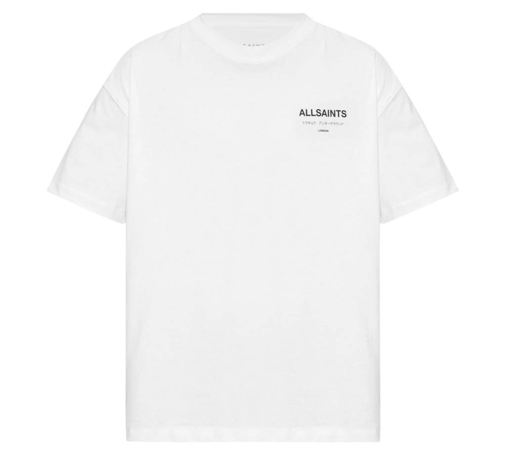 ALLSAINTS UNDERGROUND T-SHIRT WHITE