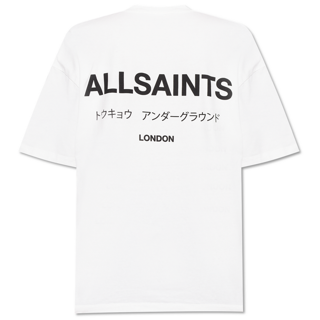 ALLSAINTS UNDERGROUND T-SHIRT WHITE