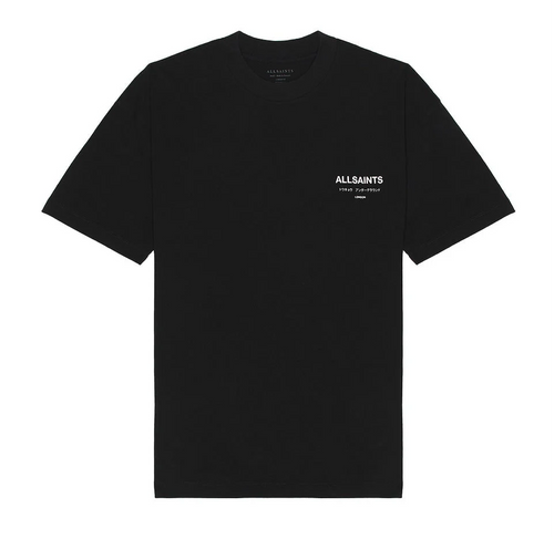 ALLSAINTS UNDERGROUND T-SHIRT BLACK