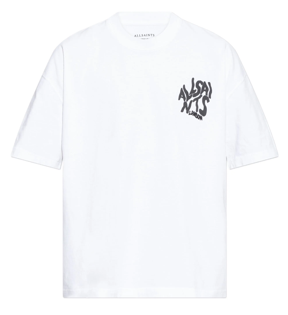 ALLSAINTS ORLANDO CREW TEE WHITE
