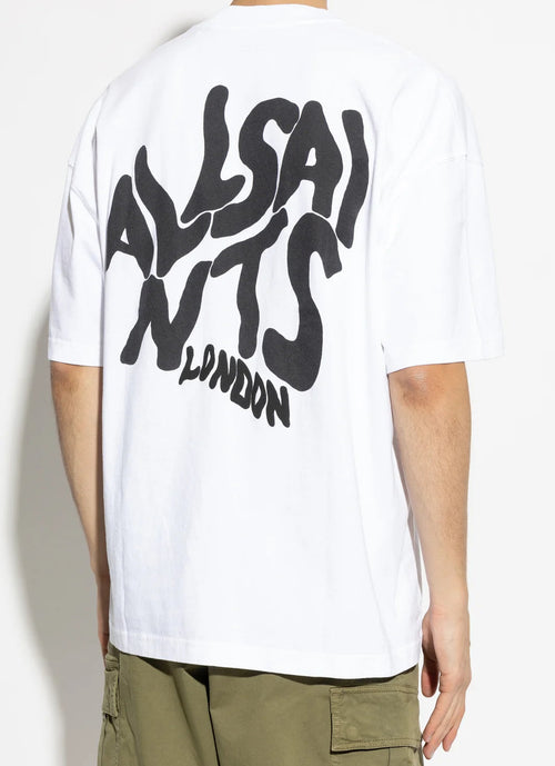 ALLSAINTS ORLANDO CREW TEE WHITE
