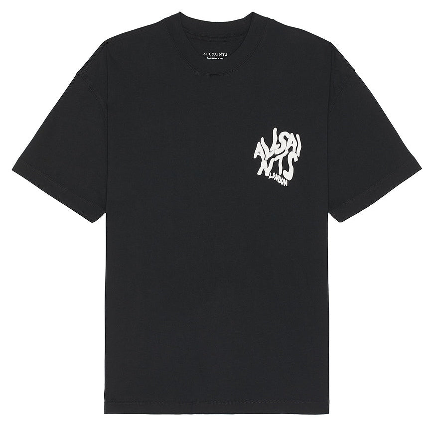 ALLSAINTS ORLANDO CREW TEE BLACK