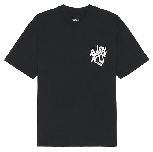 ALLSAINTS ORLANDO CREW TEE BLACK