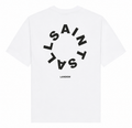ALLSAINTS TIERRA CREW NECK LOGO WHITE